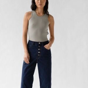 James Street Co Nar Body Suit in Warm Grey - Size M NWT